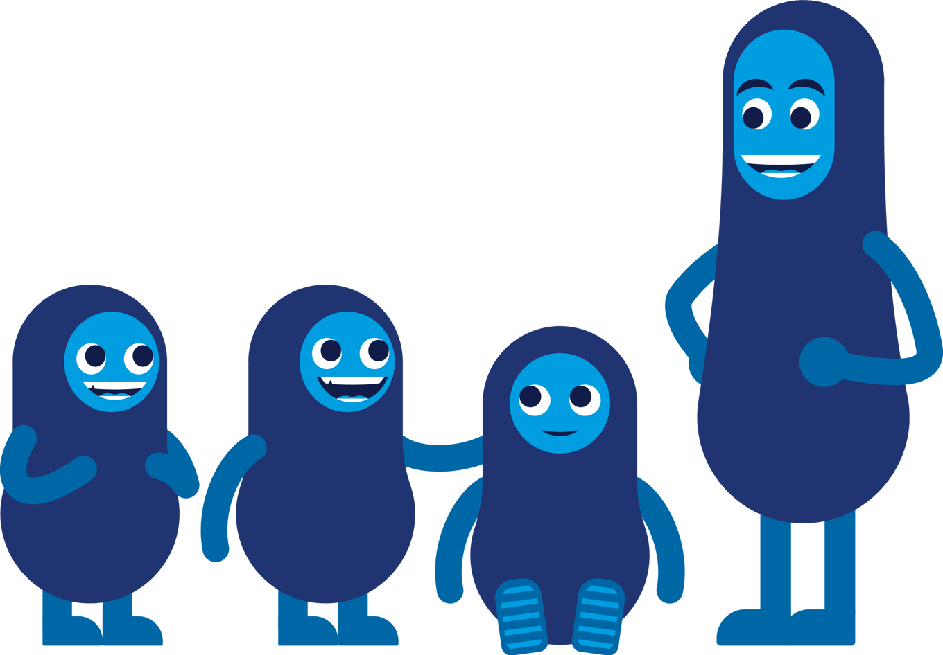 AKS-figurer-blå AKS-figurer-blå