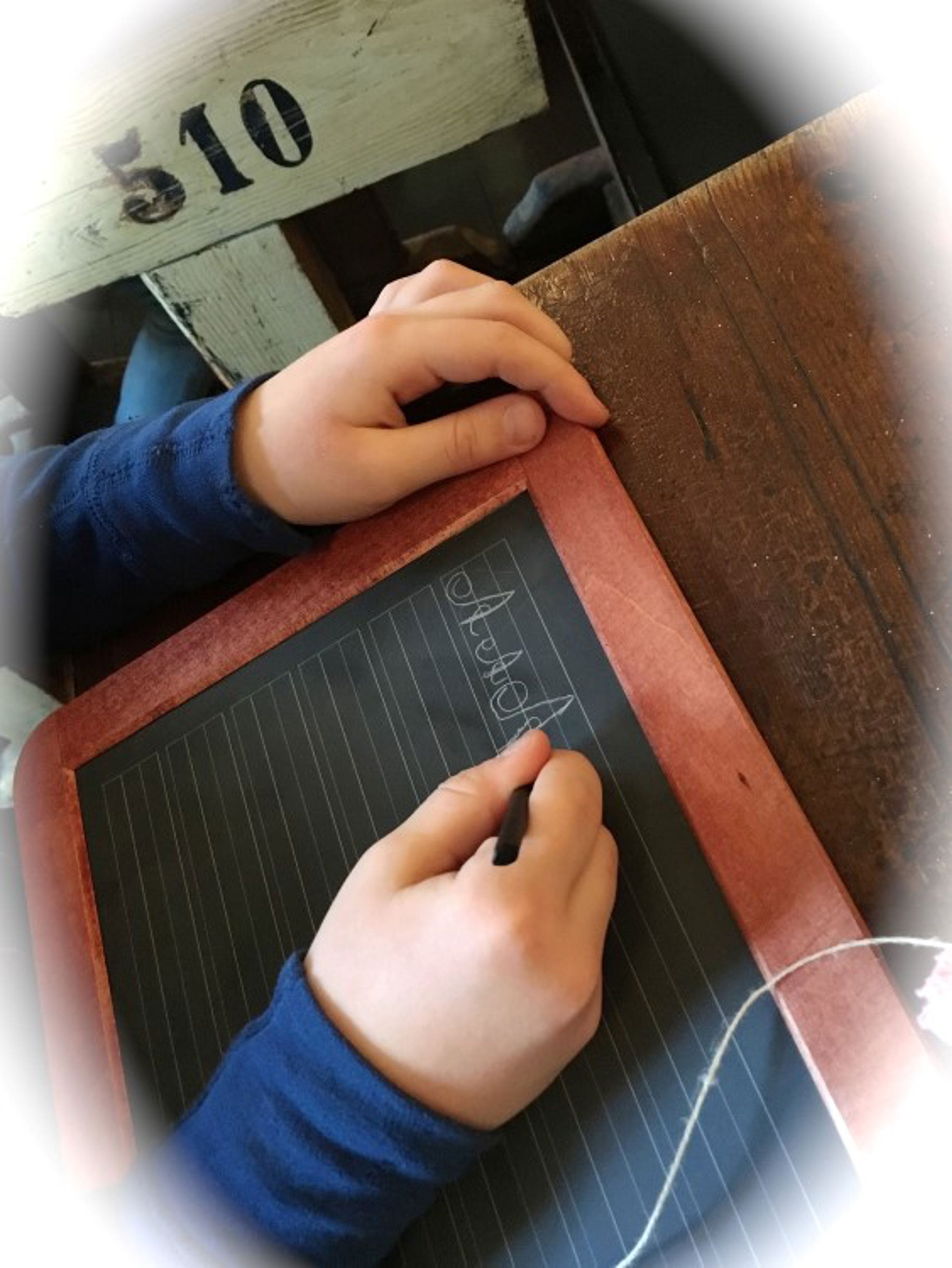 På skolemuseet På skolemuseet