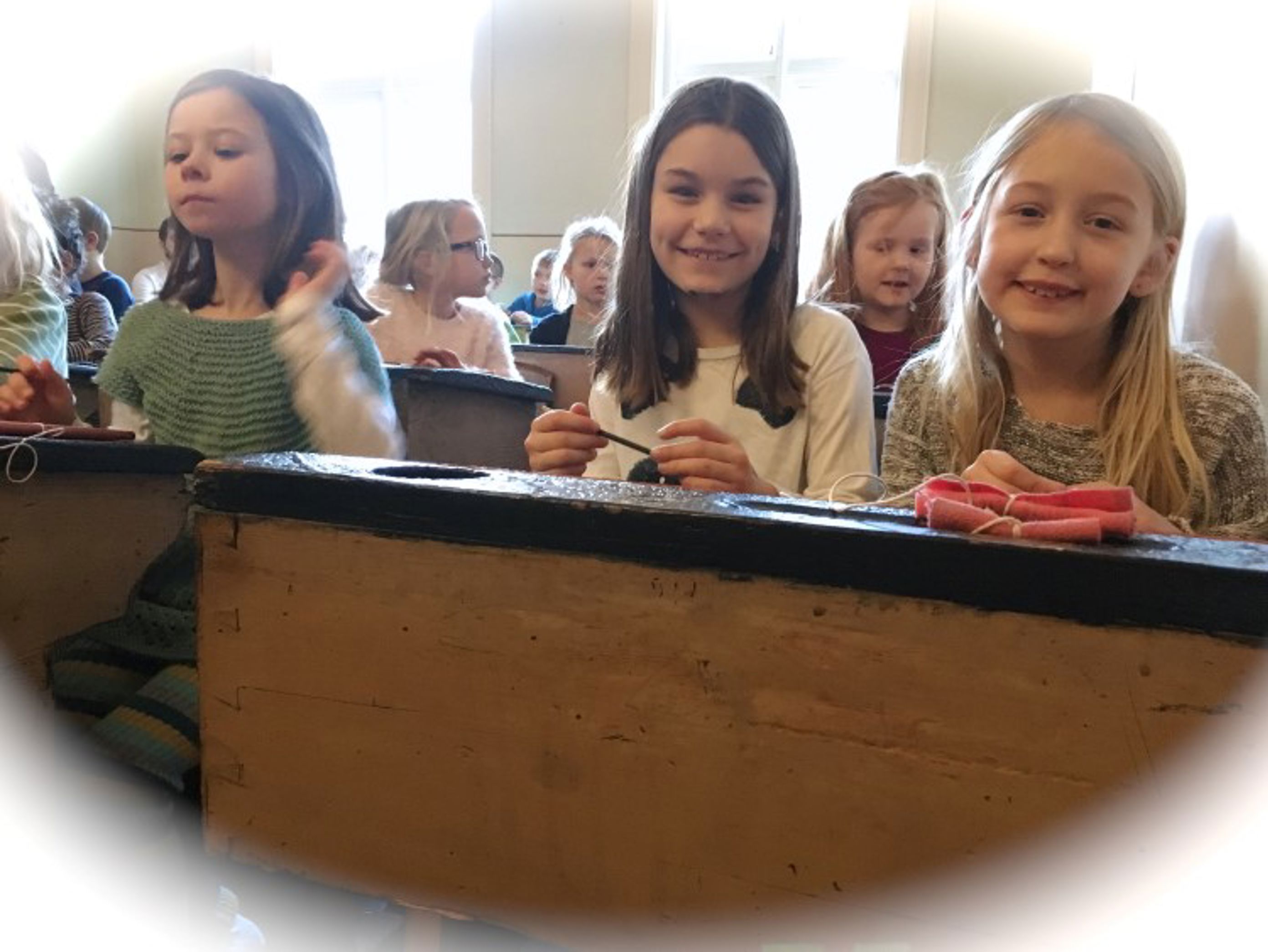 På skolemuseet På skolemuseet