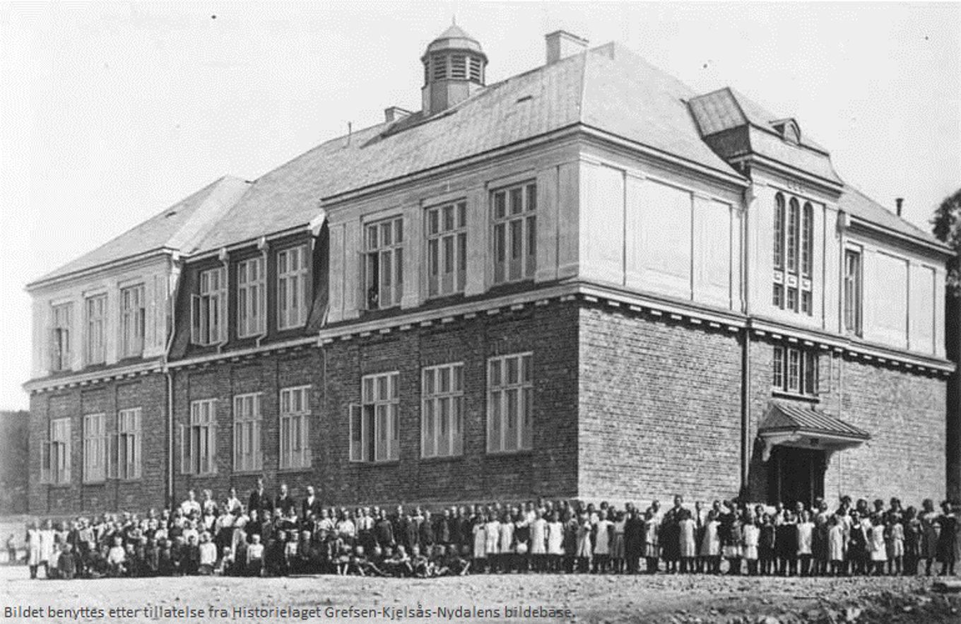Kjelsås skole 1917-1920 Kjelsås skole 1917-1920