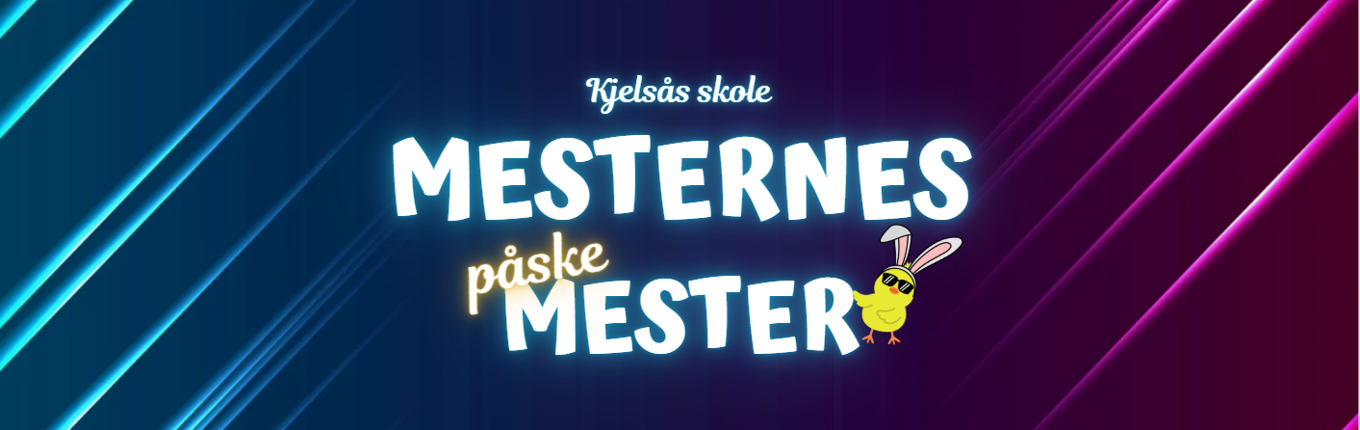 En logo med en tegneseriefigur